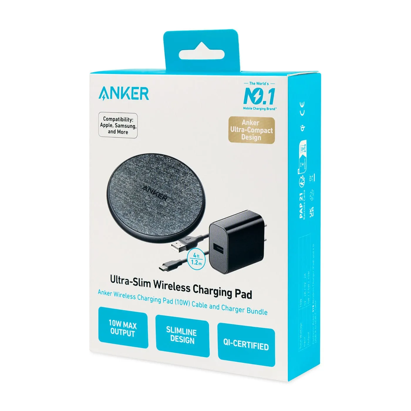 Anker - 318 Wireless Charging Pad