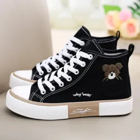 Cute Ladies Canvas Shoes - Women's Shoes