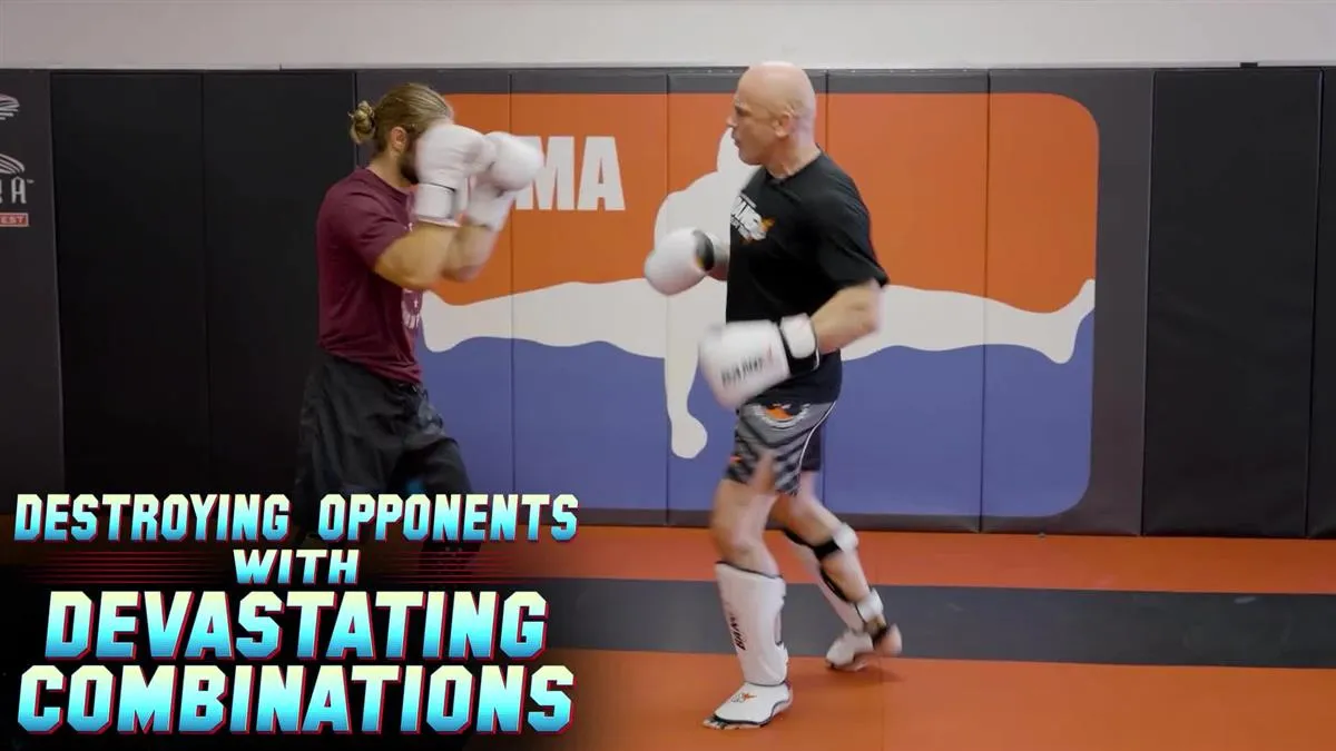 Destroying Opponents With Devastating Combinations by Bas Rutten