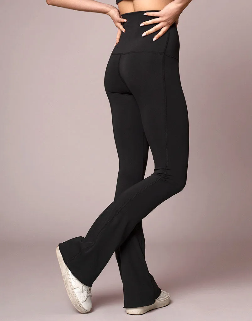 Freestyle Flare Legging Black