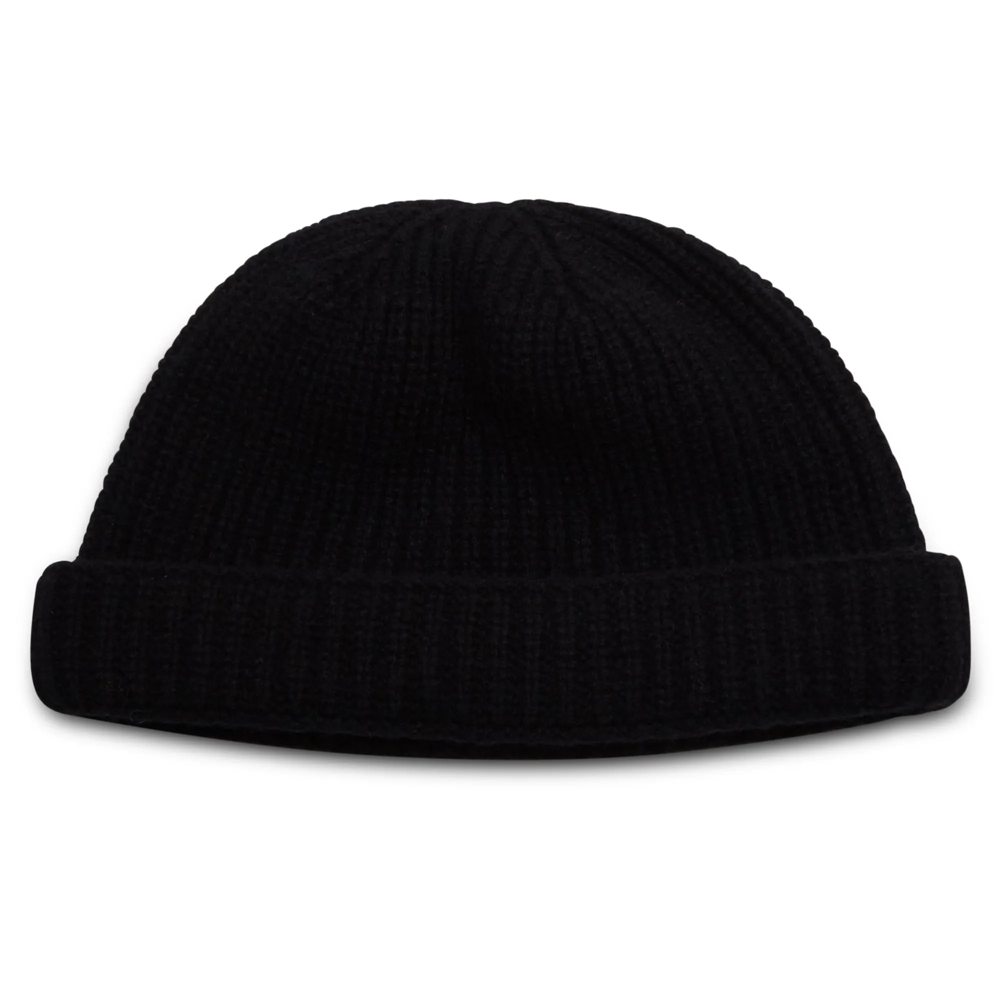 Lambswool Beanie Hat - Black