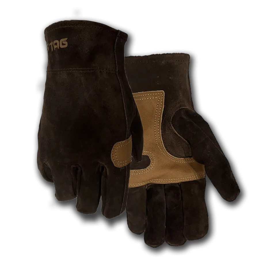 Leather Gloves Brown 226