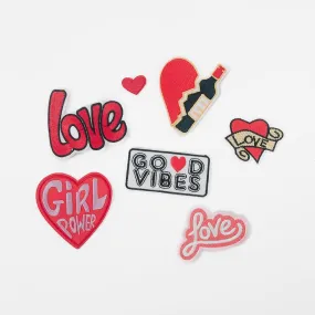 Mini Love Iron On Patch Bundle (7 pcs)