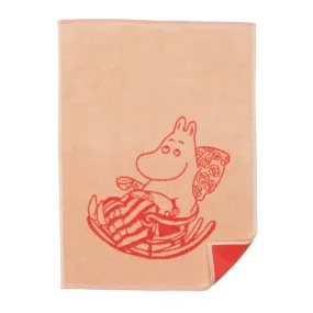 Moominmamma Hand Towel 30 x 50cm Peach - Moomin Arabia