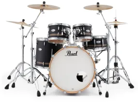 Pearl PMX Series 4-Piece Drum Shell Pack, Satin Gold Stripe