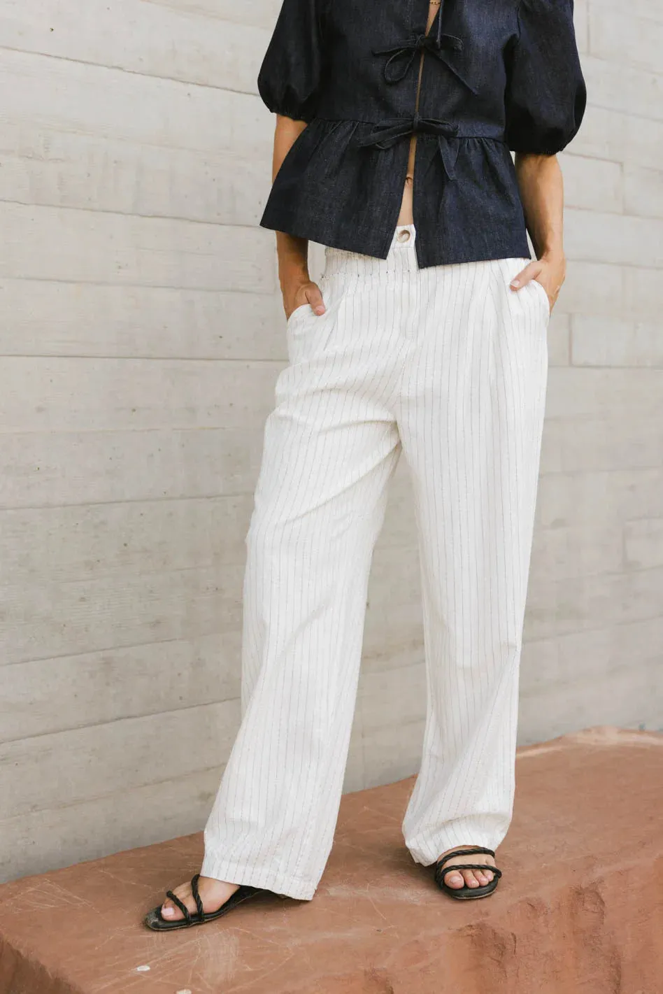 Reed Wide Leg Pants - FINAL SALE