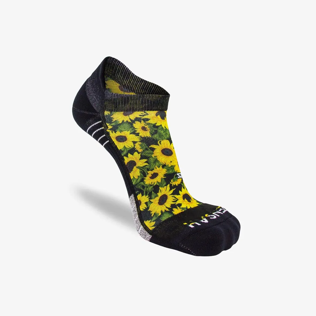 Sunflowers Running Socks (No Show)