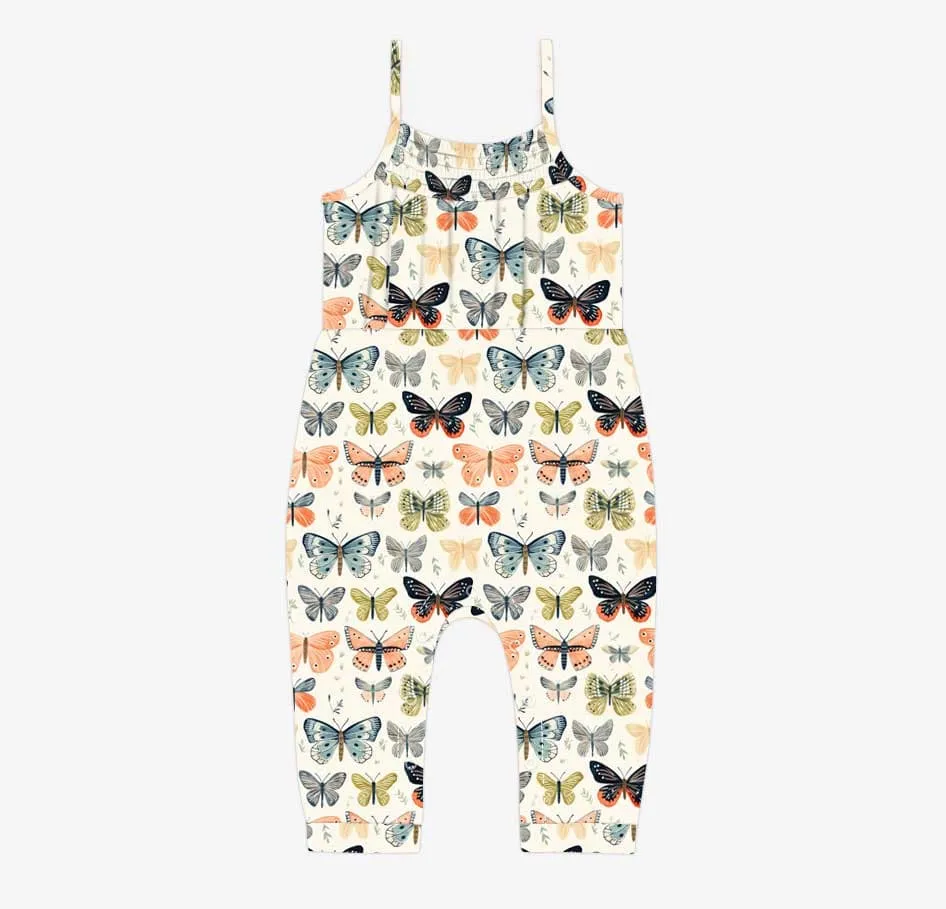 Sweet Summer Wings of a Butterfly - Girls Bamboo Sleeveless Jumper