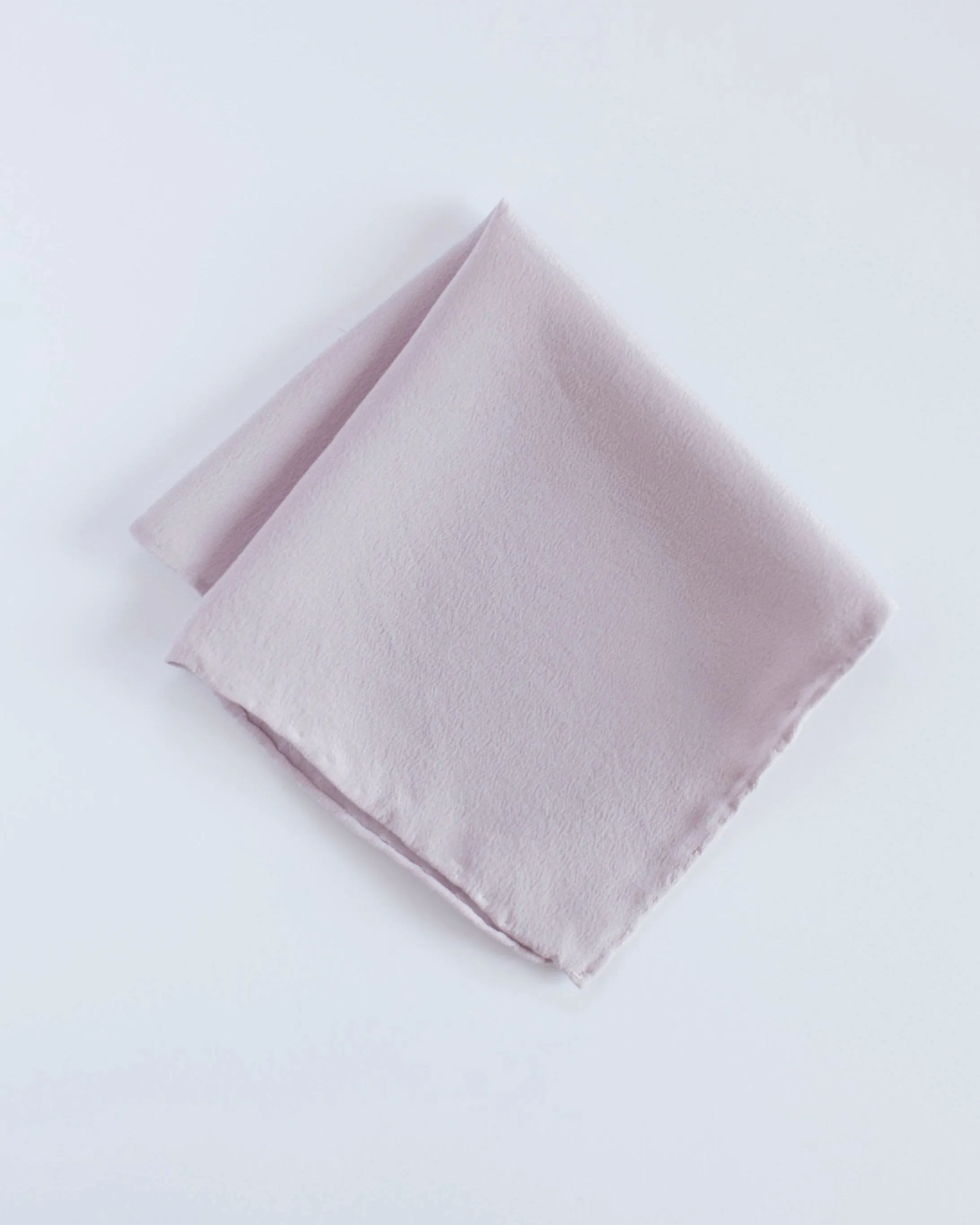 'The Hankie' Washable Silk Scarf in Lilac