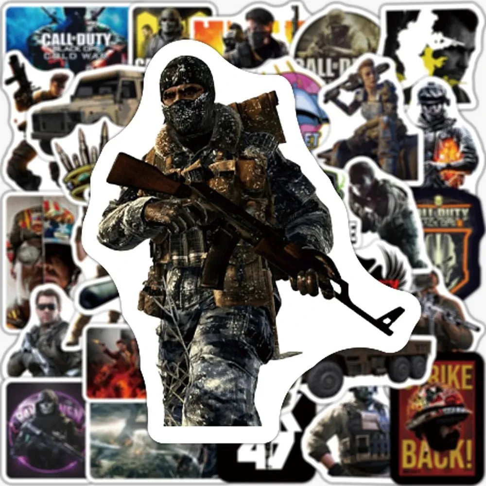 Video Game Call of Duty Stickers