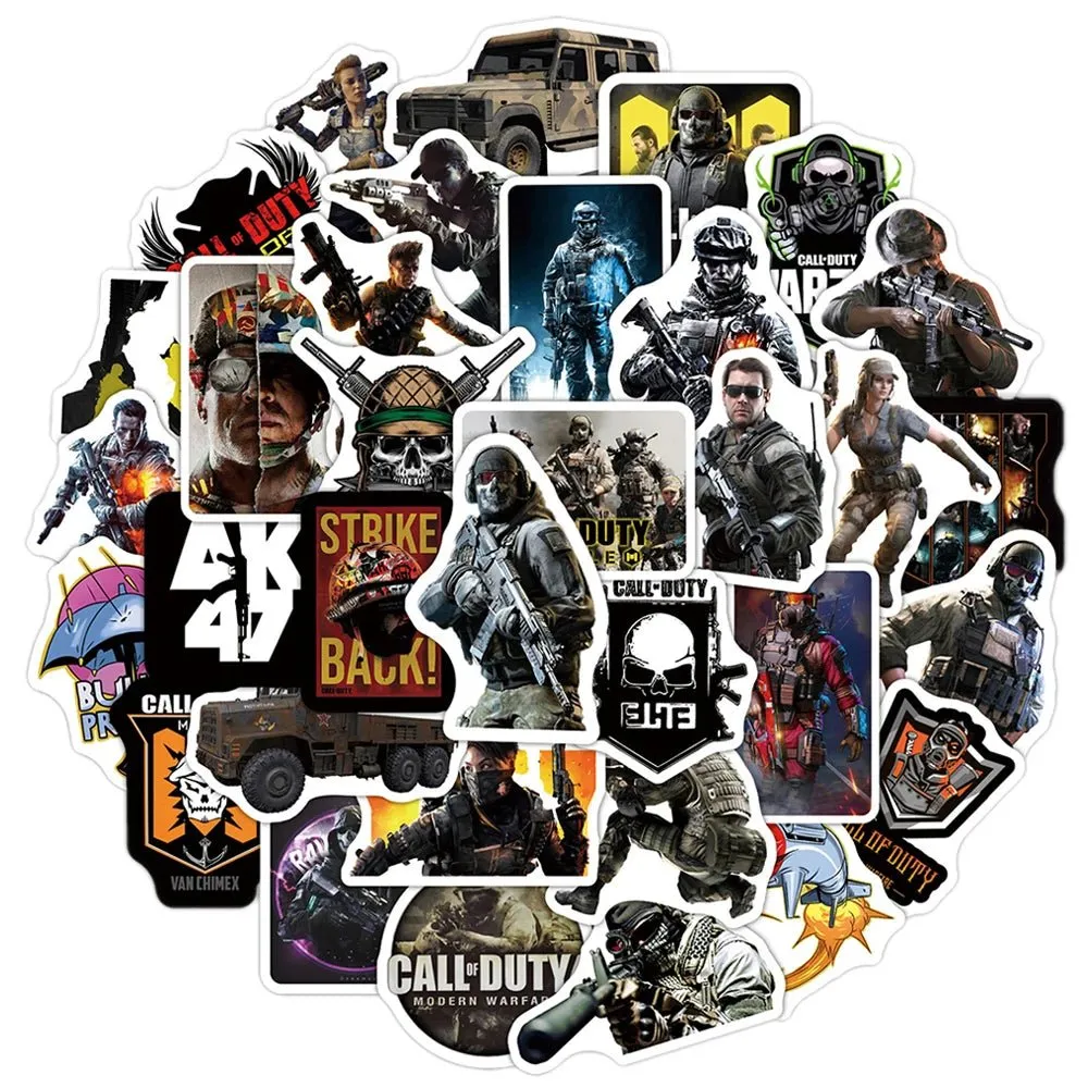 Video Game Call of Duty Stickers