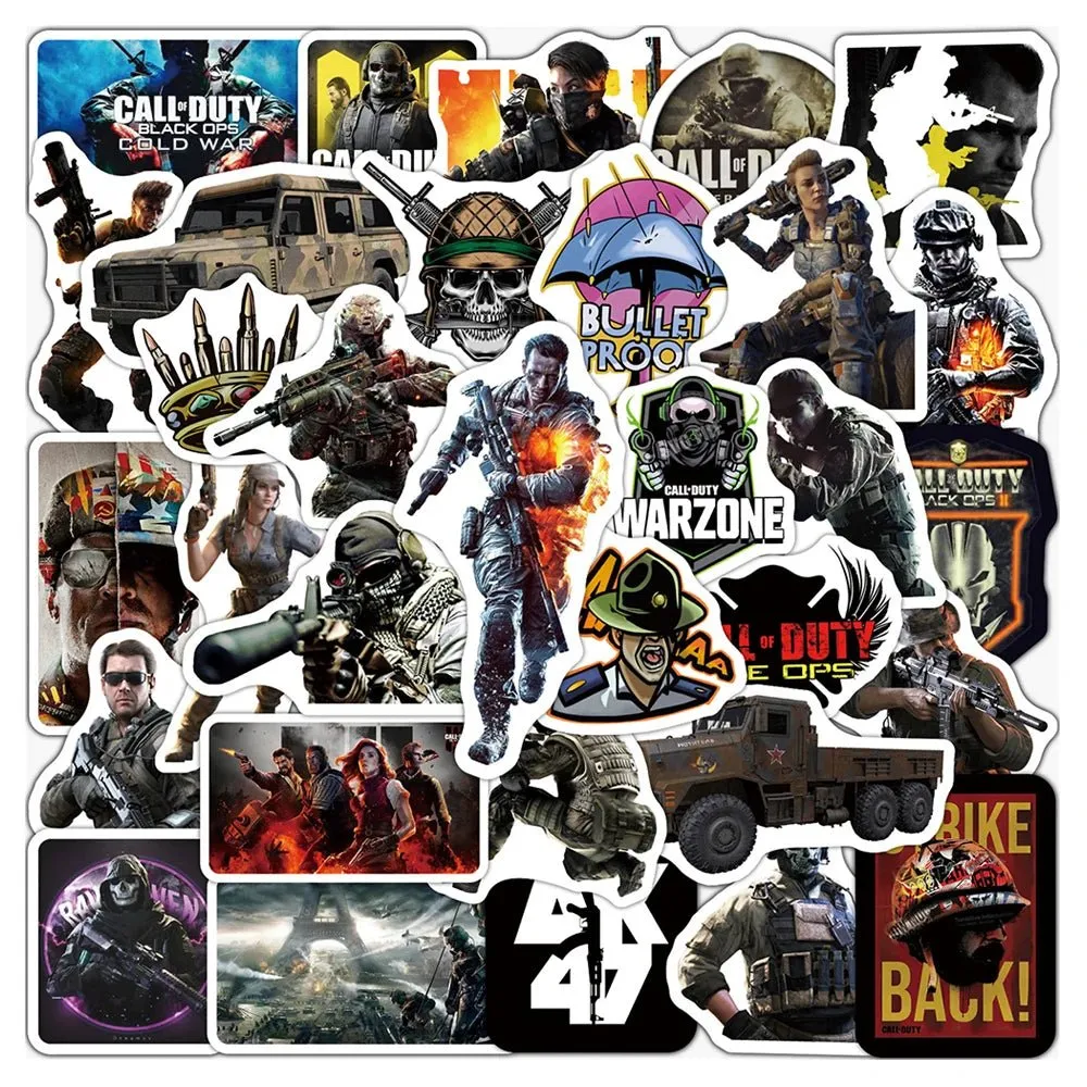 Video Game Call of Duty Stickers